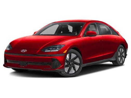 Red 2024 Hyundai IONIQ 6 SE