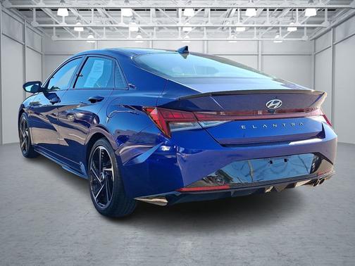 Blue 2023 Hyundai ELANTRA N Line