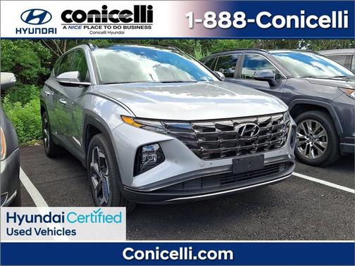 Silver 2024 Hyundai TUCSON Plug-In Hybrid Limited
