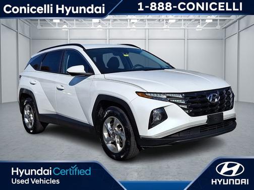 White 2024 Hyundai TUCSON SEL