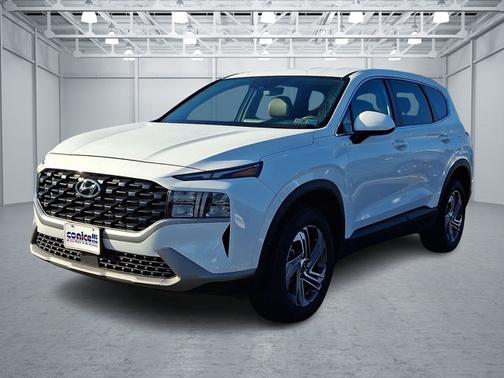 White 2023 Hyundai SANTA FE SE