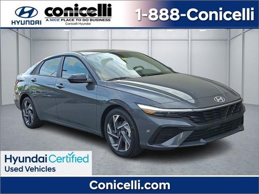 Gray 2025 Hyundai ELANTRA SEL Sport