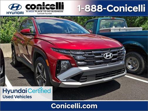 Red 2025 Hyundai TUCSON SEL