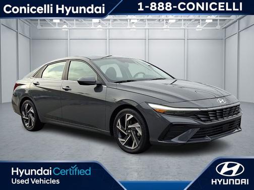 Gray 2024 Hyundai ELANTRA SEL