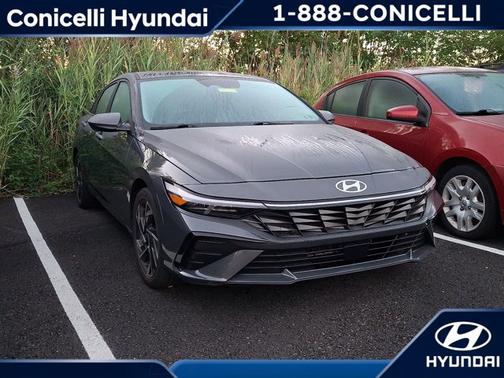 Gray 2024 Hyundai ELANTRA SEL Sedan