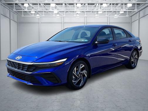 Blue 2025 Hyundai ELANTRA SEL Sport