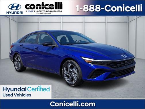 Blue 2025 Hyundai ELANTRA SEL Sport