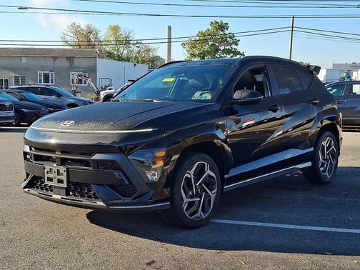 Black 2024 Hyundai KONA N Line