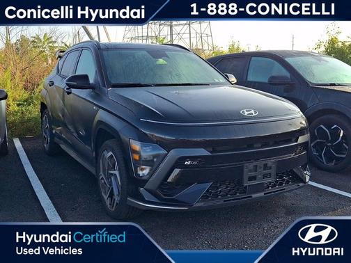 Black 2024 Hyundai KONA N Line