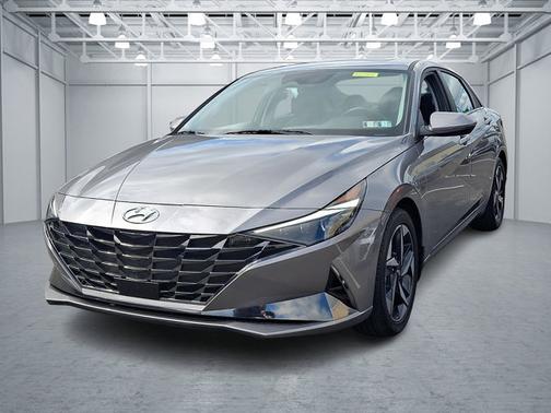 Gray 2023 Hyundai ELANTRA Limited