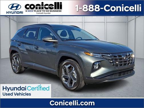 Gray 2023 Hyundai TUCSON Limited