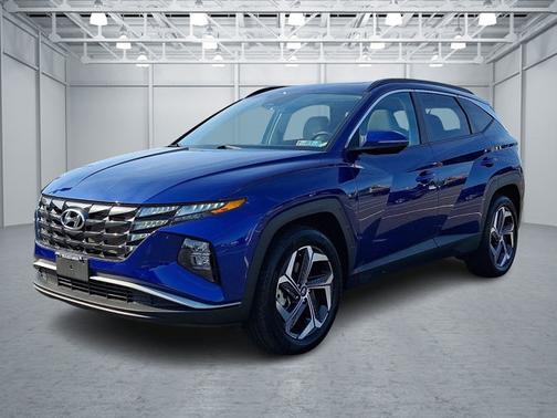 Blue 2023 Hyundai TUCSON SEL