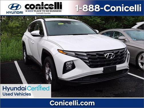 White 2023 Hyundai TUCSON SEL