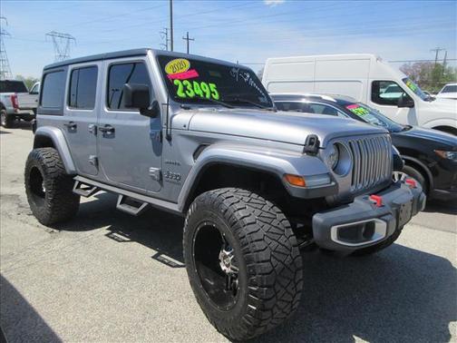 Billet Silver Metallic Clearcoat 2020 Jeep Wrangler Unlimited Sahara