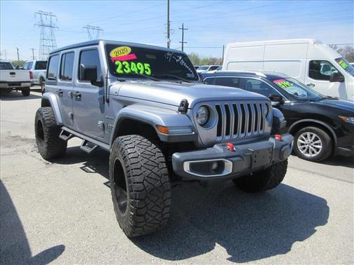 Billet Silver Metallic Clearcoat 2020 Jeep Wrangler Unlimited Sahara