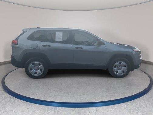 Billet Silver Metallic Clearcoat 2015 Jeep Cherokee Sport