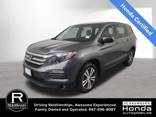 Modern Steel Metallic 2017 Honda Pilot EX-L