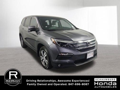 Modern Steel Metallic 2017 Honda Pilot EX-L