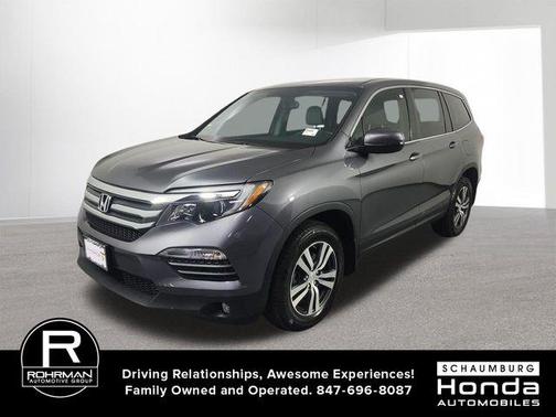 Modern Steel Metallic 2017 Honda Pilot EX-L