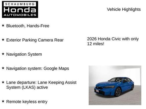 2026 Honda Civic Hybrid TOURING