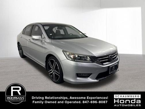 Alabaster Silver Metallic 2015 Honda Accord EX-L