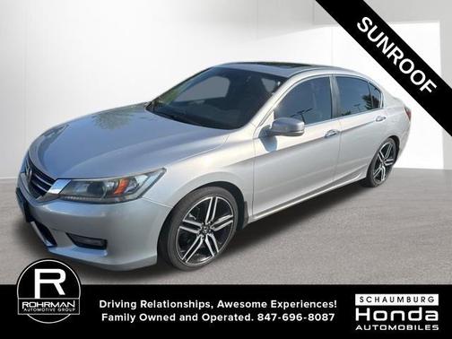 Alabaster Silver Metallic 2015 Honda Accord EX-L