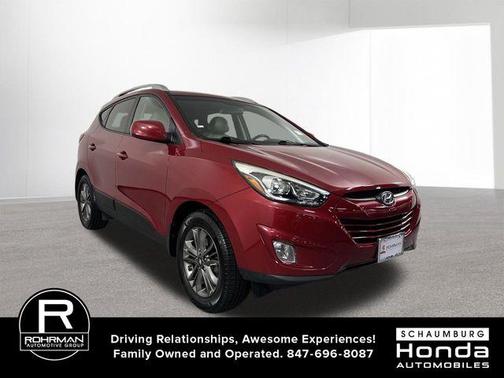 Garnet Red 2015 Hyundai TUCSON SE