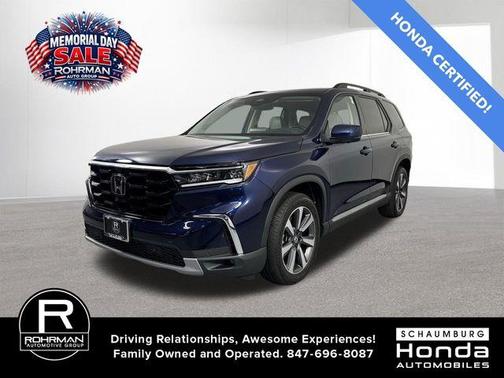 Obsidian Blue Pearl 2024 Honda Pilot Elite