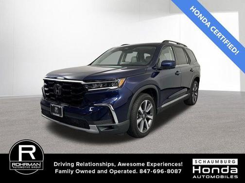Obsidian Blue Pearl 2024 Honda Pilot Elite