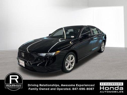 Crystal Black Pearl 2026 Honda Accord LX