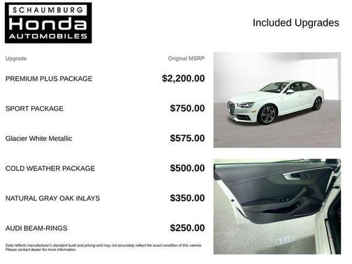 2018 Audi A4 2.0T Premium Plus