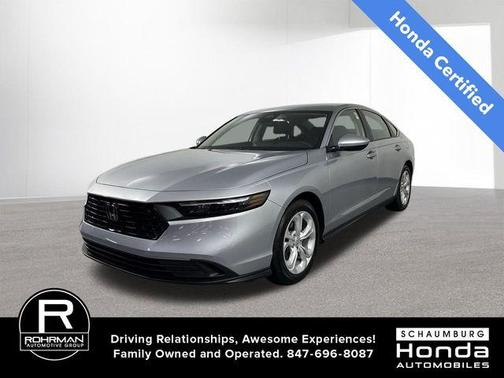 Silver Sky Metallic 2025 Honda Accord LX