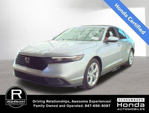 Silver Sky Metallic 2025 Honda Accord LX