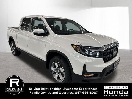 Platinum White Pearl 2026 Honda Ridgeline RTL