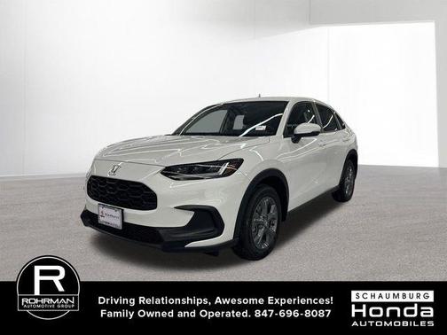 Platinum White Pearl 2026 Honda HR-V LX