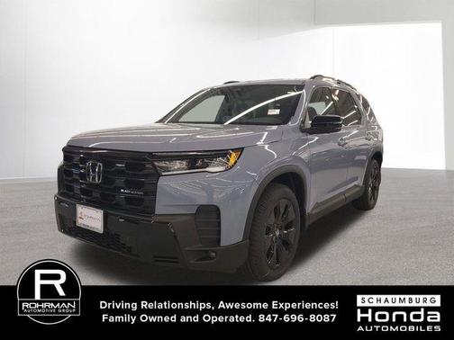 Sonic Gray Pearl 2026 Honda Pilot Black Edition