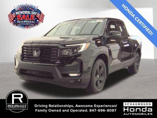 Black 2023 Honda Ridgeline Black Edition