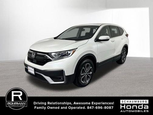 Platinum White Pearl 2021 Honda CR-V EX-L