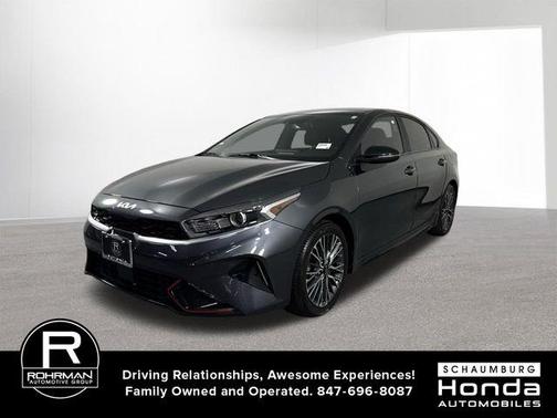 Gravity Gray 2023 Kia Forte GT-Line