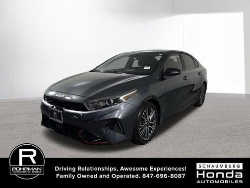 Gravity Gray 2023 Kia Forte GT-Line