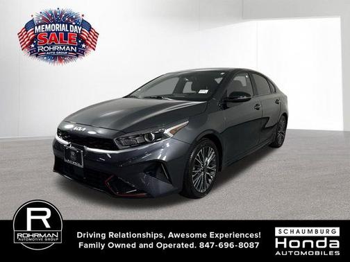 Gravity Gray 2023 Kia Forte GT-Line