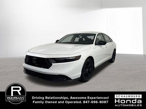 Platinum White Pearl 2025 Honda Accord SE
