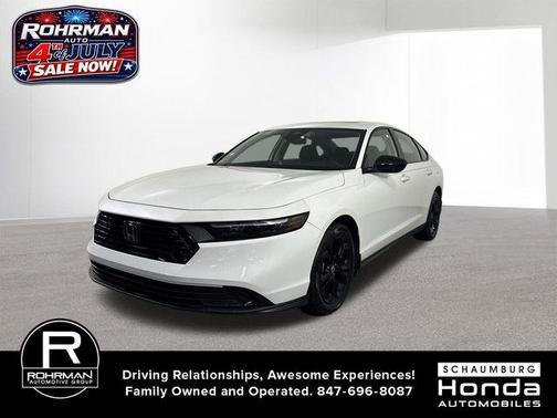 Platinum White Pearl 2025 Honda Accord SE