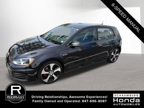 Deep Black Pearl Effect 2016 Volkswagen Golf GTI 2.0T S 4-Door