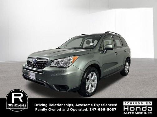 Jasmine Green Metallic 2014 Subaru Forester 2.5i Premium