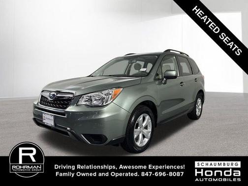 Jasmine Green Metallic 2014 Subaru Forester 2.5i Premium