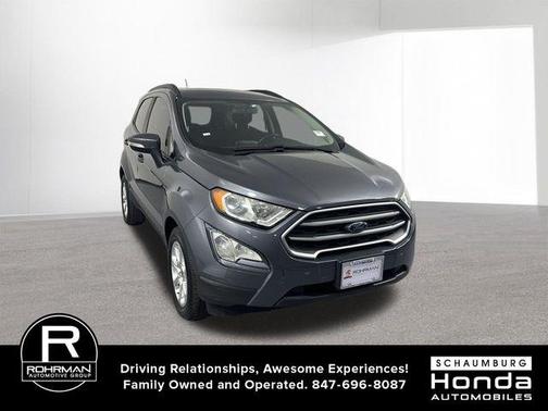 Smoke Metallic 2019 Ford EcoSport SE