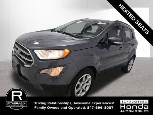 Smoke Metallic 2019 Ford EcoSport SE