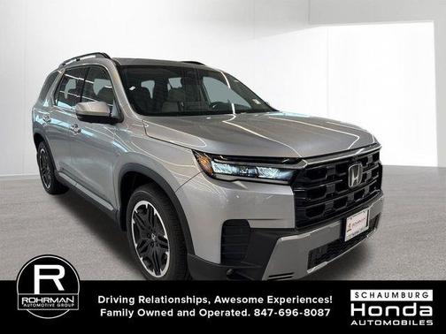 Solar Silver Metallic 2026 Honda Pilot Touring S