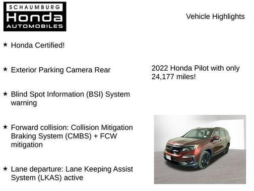 2022 Honda Pilot Special Edition